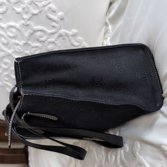 Dooney & Bourke ♣️ Black Canvas/ Leather Tote-Satchel - Picture 6 of 17